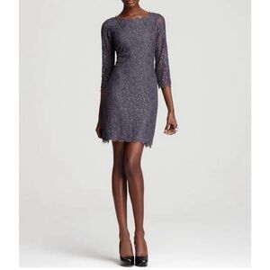 DVF Zarita Dress in grey size 8